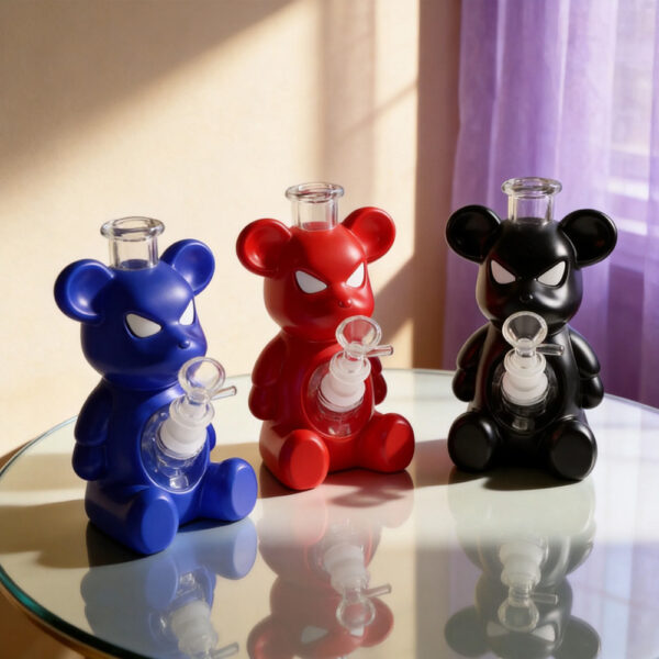 YHS Smoke 7" Small Size Violent Bear Water Pipe