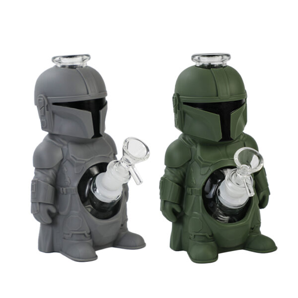 YHS Smoke 7" Mandalorian Water Pipe