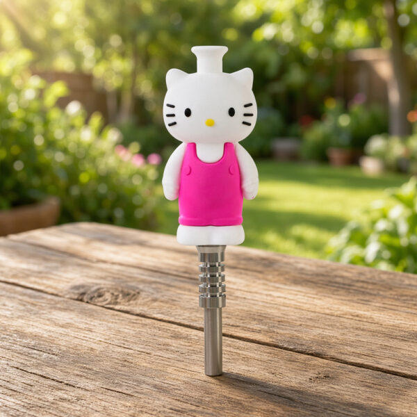 YHS Smoke 5.79" Ctue Kitty Nectar Collector