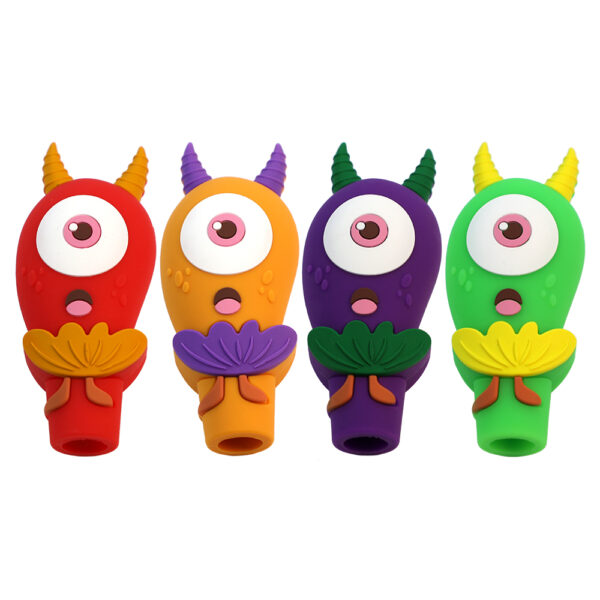 YHS Smoke 3.7" One Eyed Eggplant Pipe