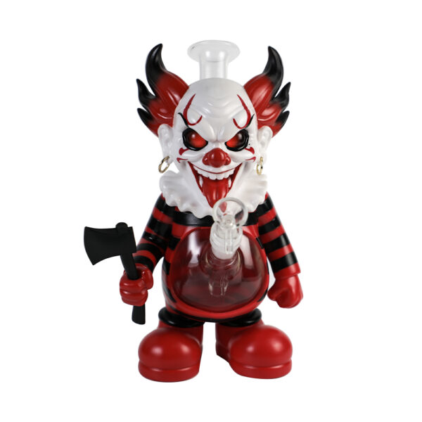 YHS Smoke 10.6" Red Clown Water Pipe