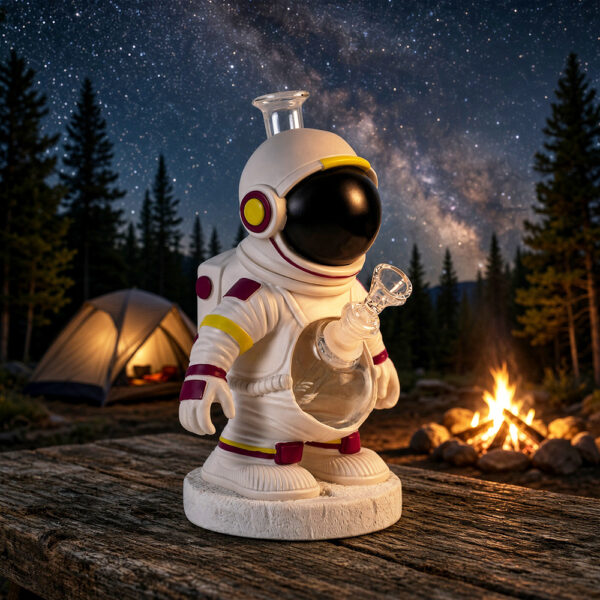 YHS Smoke 9.65" Astronaut Water Pipe [NEW]