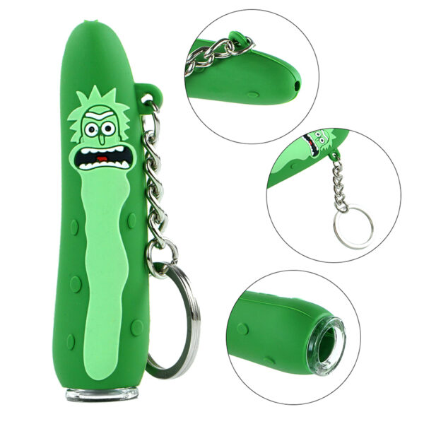 YHS Smoke 3.1" Cucumber Rick Hand Pipe