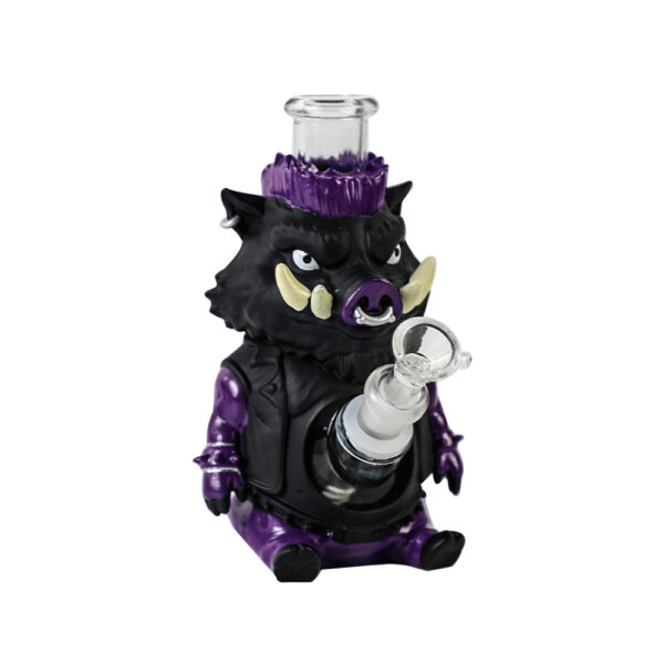 YHS Smoke 6.7"Mini Violent Pig Water Pipe