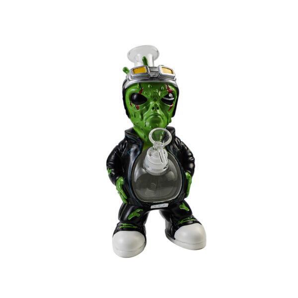 YHS Smoke10.6"Street Alien Water Pipe