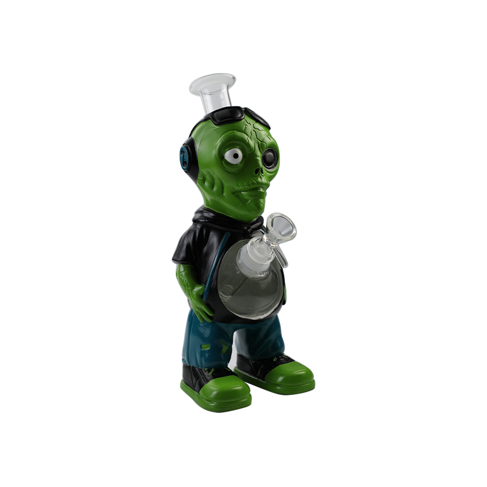 YHS Smoke 10.6"Headphone Alien Water Pipe