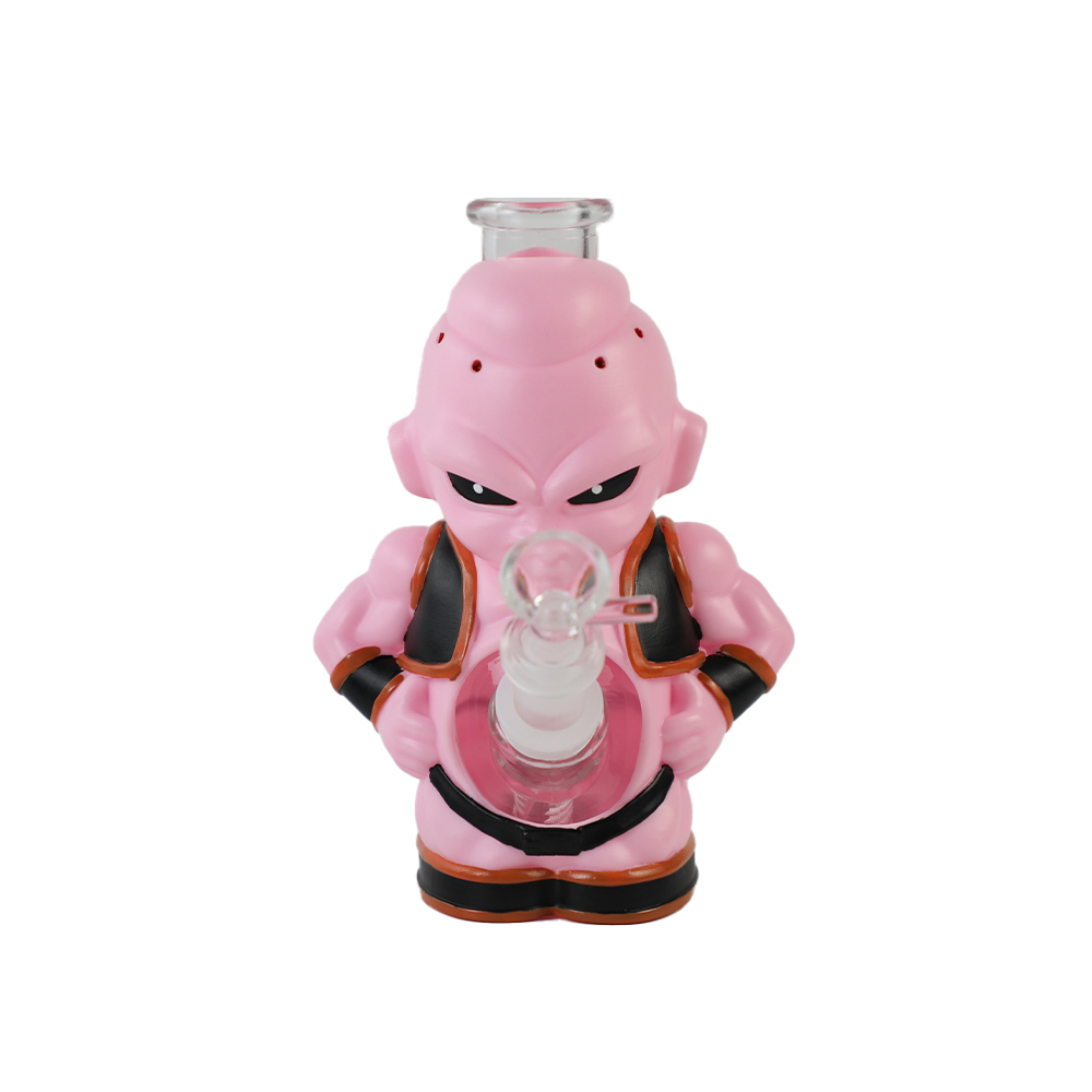 YHS Smoke 6.7" Small Size Majin Buu Water Pipe - Image 3