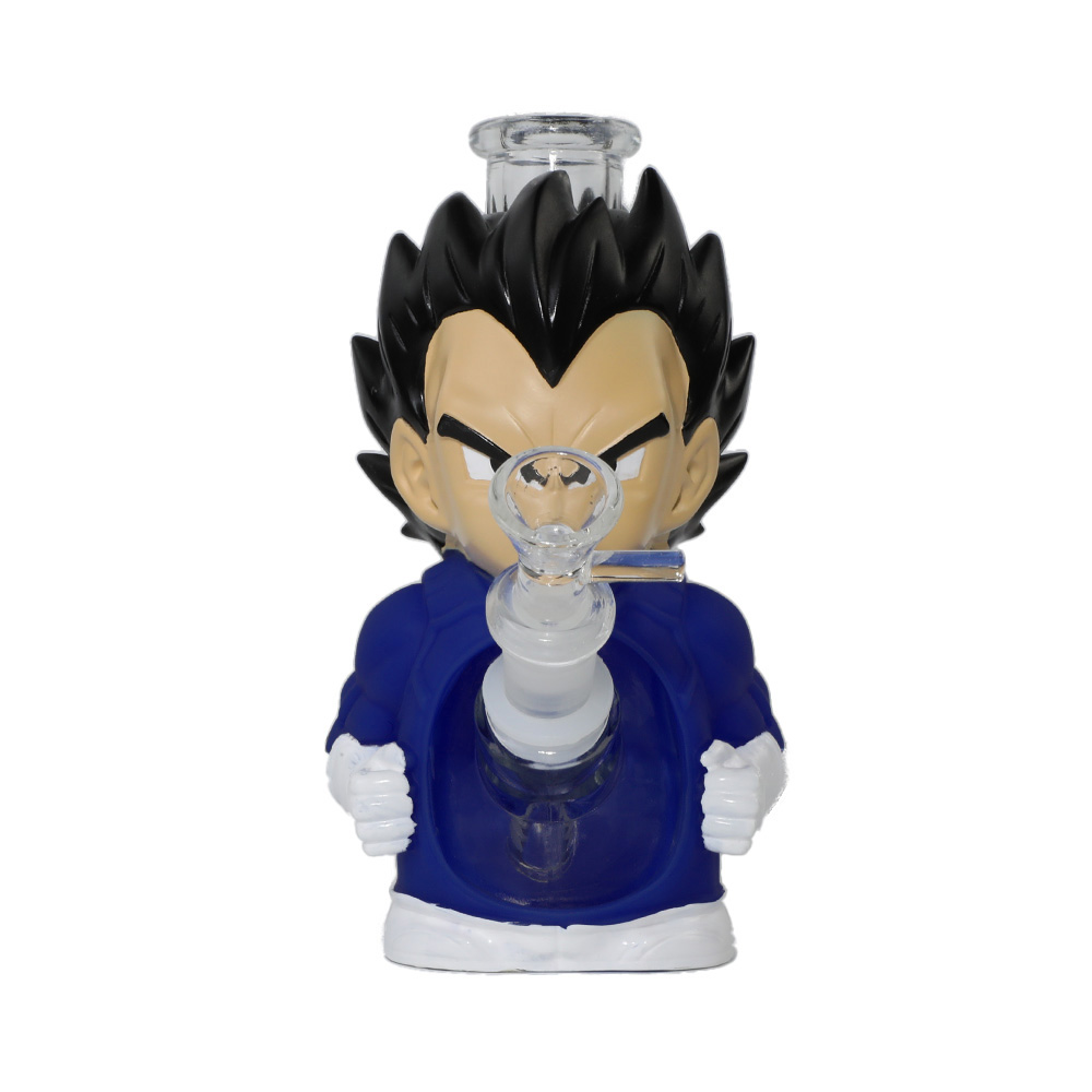 YHS Smoke 6.8" Small Size Vegeta Water Pipe - Image 4