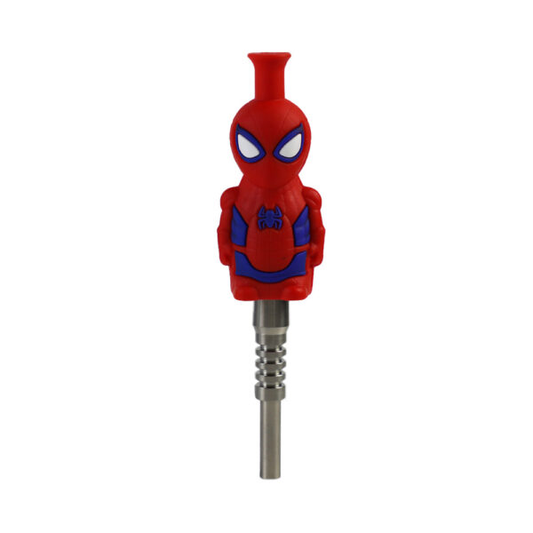 YHS Smoke 5.9" Spider Man Nectar Collector With Titanium Nail[NEW]