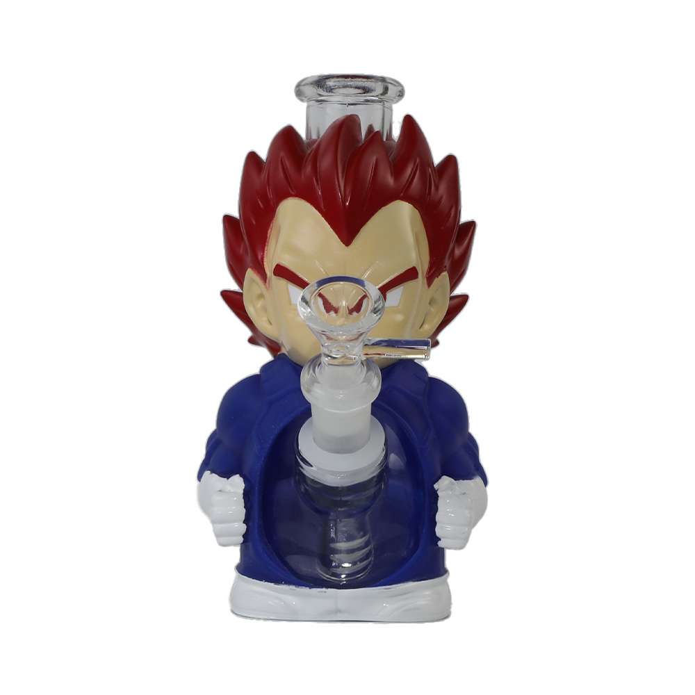 YHS Smoke 6.8" Small Size Vegeta Water Pipe - Image 6