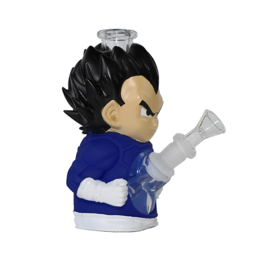 YHS Smoke 6.8" Small Size Vegeta Water Pipe - Image 2