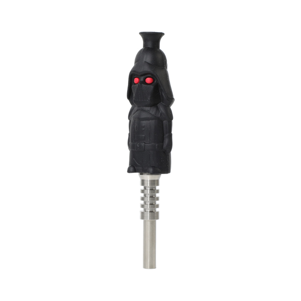 YHS Smoke 5.7"Darth Vader Nectar Collector With Titanium Nail - Image 2