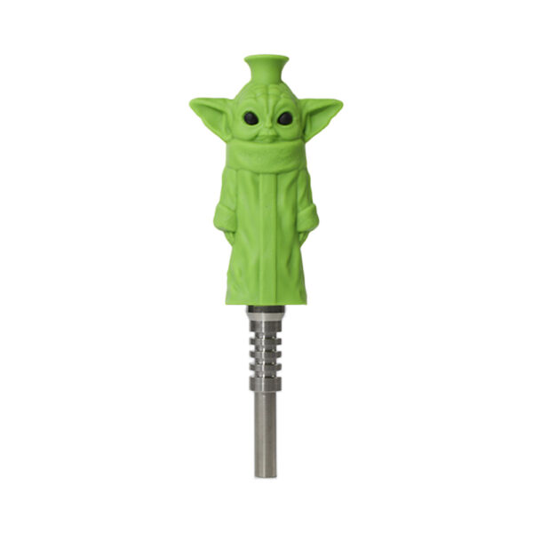 YHS Smoke 5.7"Yoda Nectar Collector With Titanium Nail
