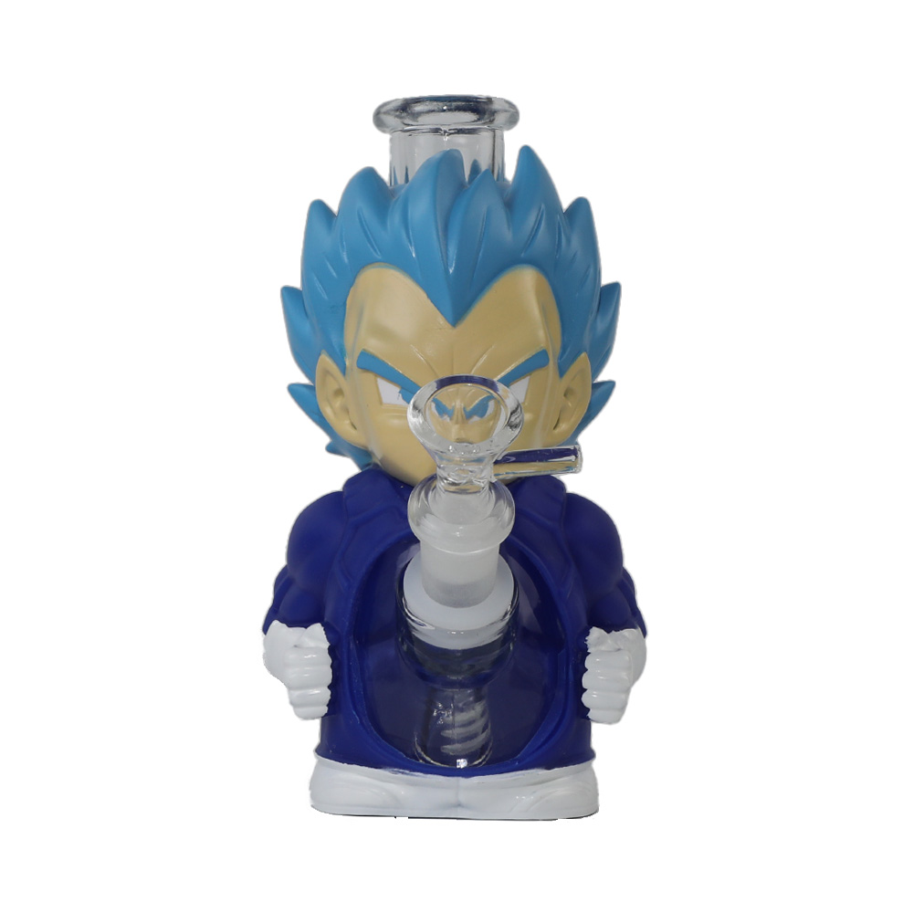 YHS Smoke 6.8" Small Size Vegeta Water Pipe - Image 5