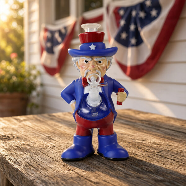 YHS Smoke 9.6"Uncle Sam Water Pipe[NEW]
